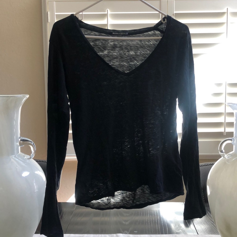 Brandy Melville Black Long Sleeve